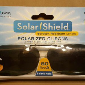 Solar Shield Polarized Clipons 60 RecA New